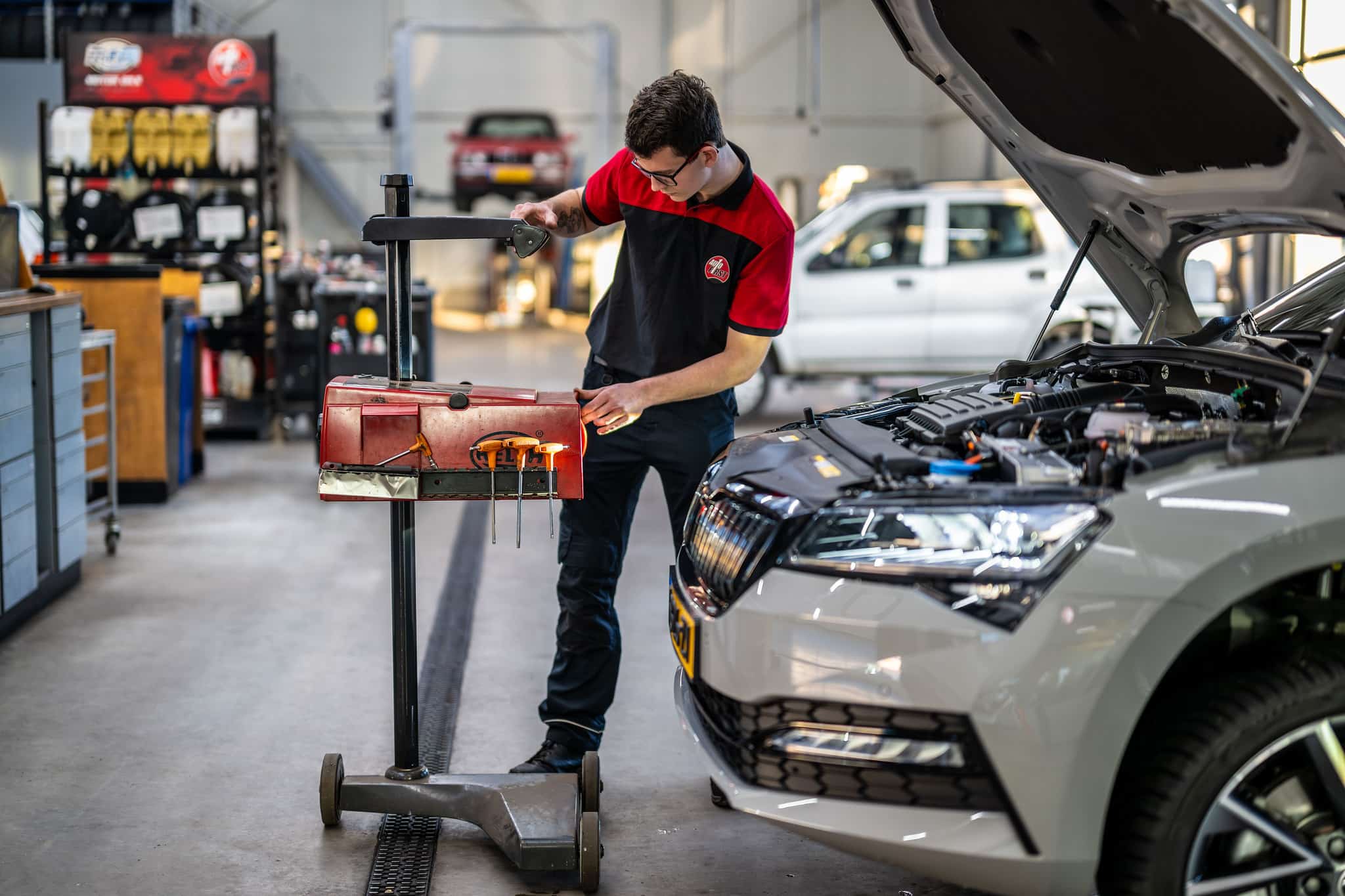 Lamp van de auto vervangen